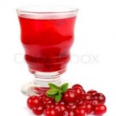น้ำแครนเบอร์รี่ (cranberries juice)