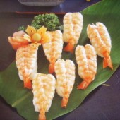 กุ้งซูชิสดแช่เยือกแข็ง(frozen fresh sushi shrimp)