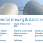 Enzymes for brewing & starch industry / เอนไซม์สำหรับอุตสาหกรรมการผลิตเบียร์และแป้ง