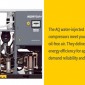 Variable Speed Drive oil free and oil injected screw air compressors / เครื่องอัดอากาศแบบสกรู Oil Free และ Oil Injected ชนิดปรับความเร็วรอบ