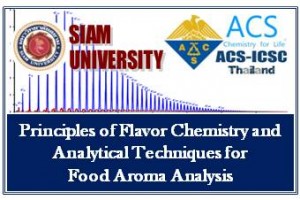 4th Principles of Flavor Chemistry and Analytical Techniques for Food Aroma Analysis